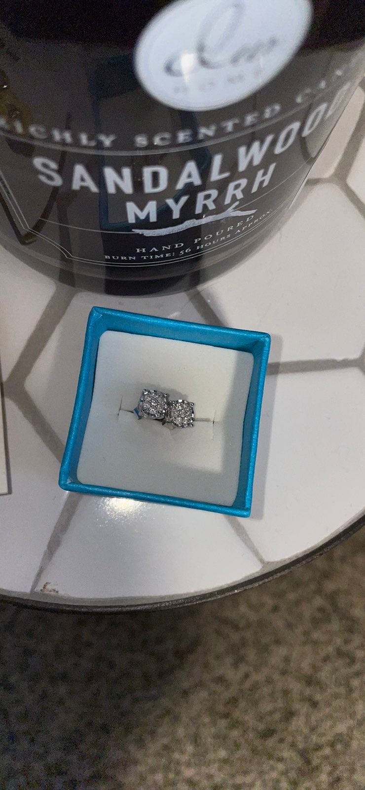 diamond earrings