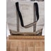 Victoria's Secret Sparkle Carryall Canvas Tote with Glittery Accents
