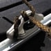 NISSAN TITAN PAIR OF 2 ADJUSTABLE DECK RAIL TIE DOWN CLEATS