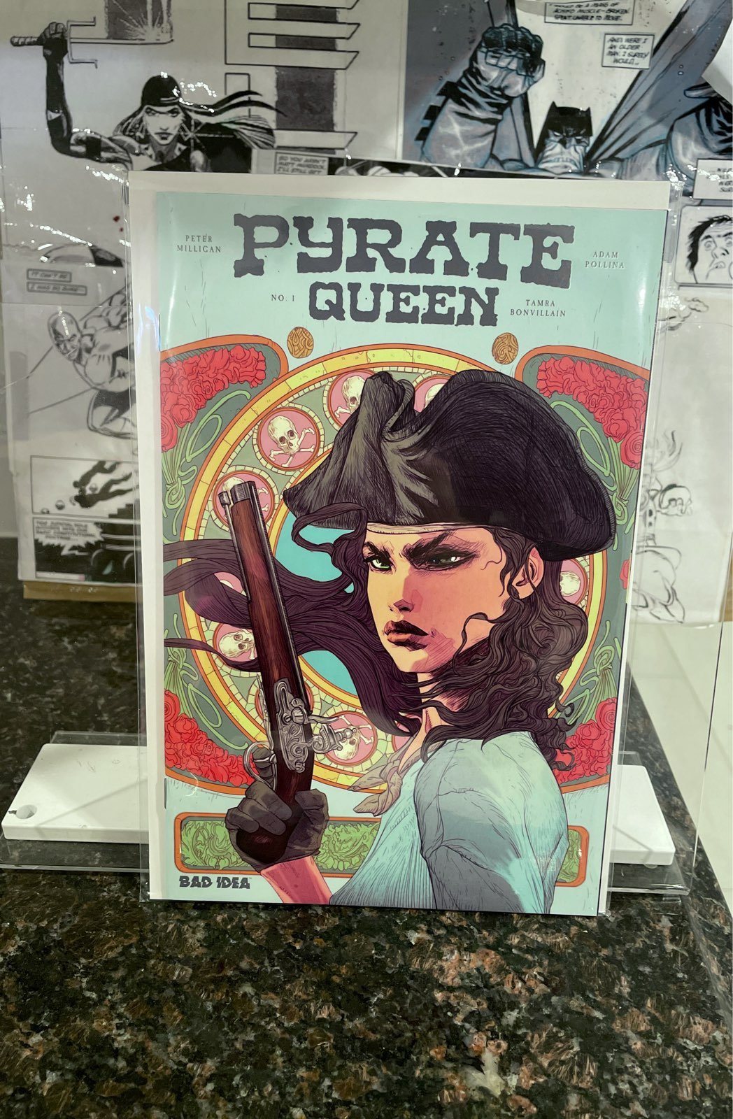 BAD IDEA Comic Pyrate queen #1 sold out low print run