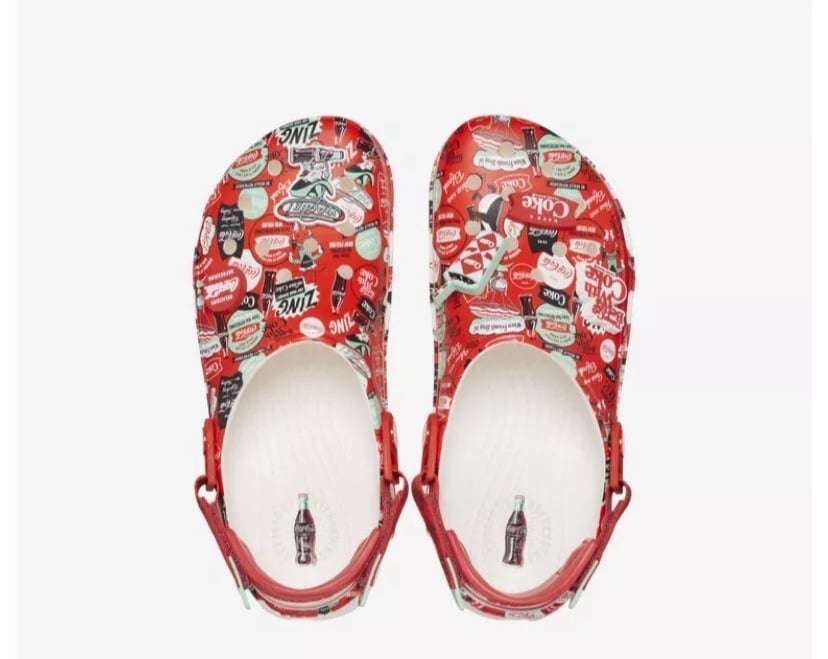 New CROCS Mens COCA COLA ALL-TERRAIN CLOG 209312 WHITE Men's 11