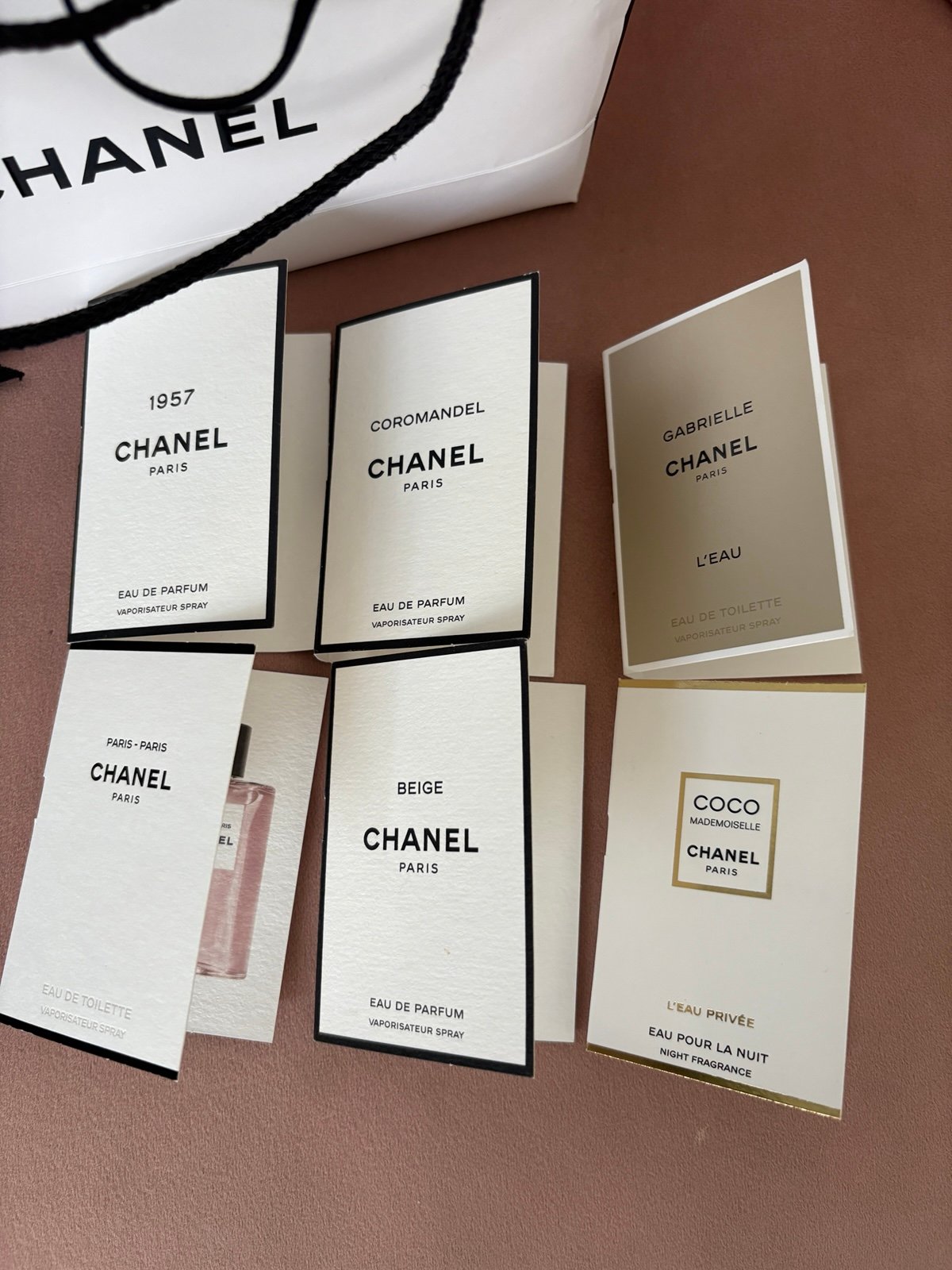 Chanel samples