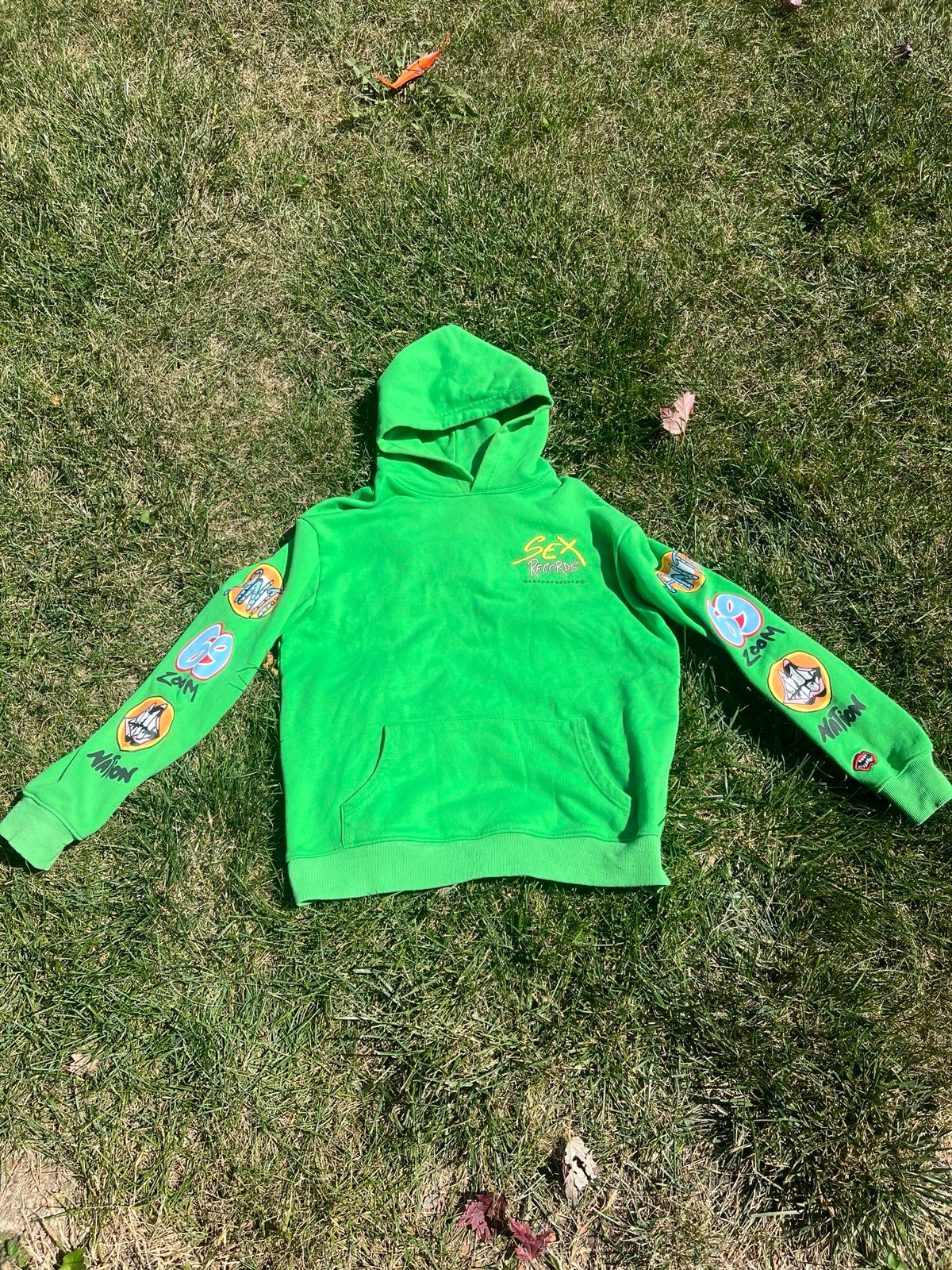 Chrome Hearts x Matty Boy Sex Records Green Hoodie