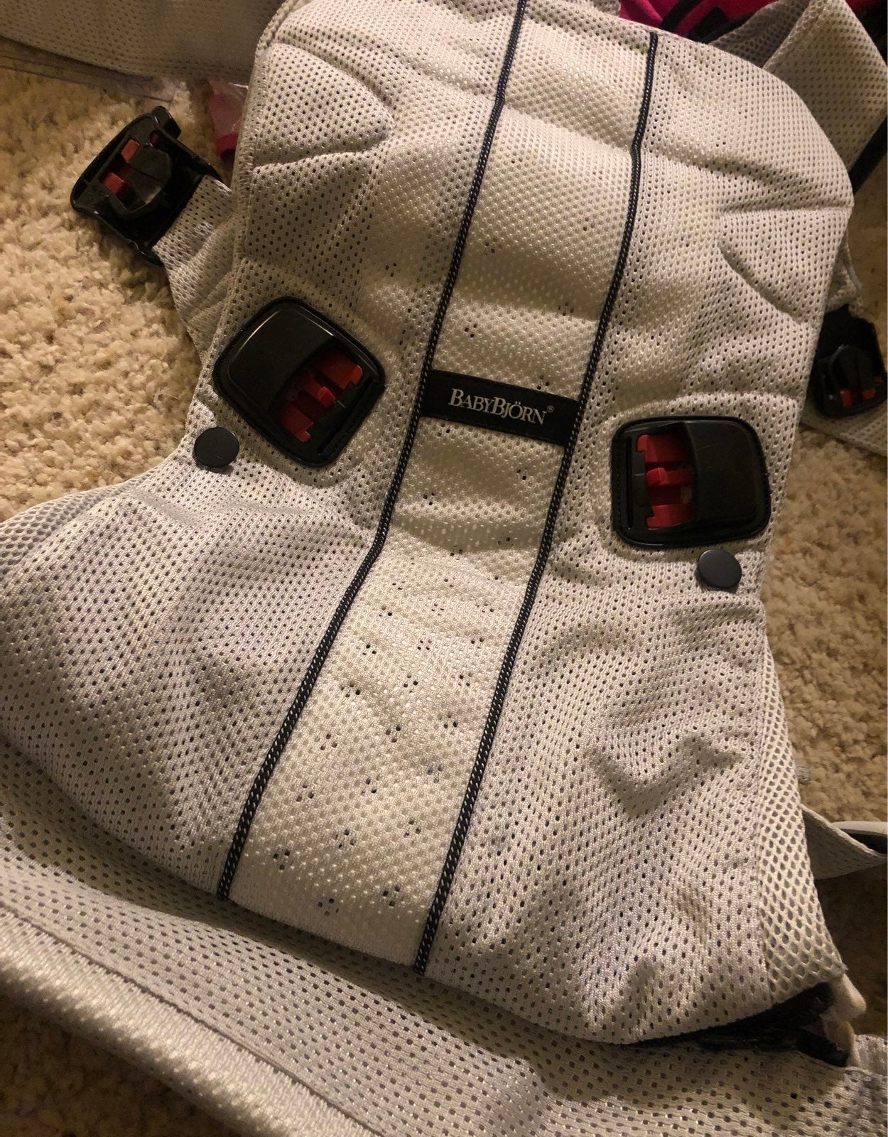 BABYBJORN Baby Carrier , Mesh, Light Gre