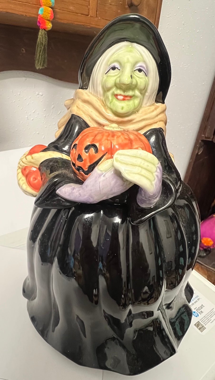 Witch Cookie jar Fritz and Floyd 1987