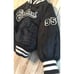 Vintage Oshkosh Bgosh Baby Bomber Jacket Dark Blue W White Since 1895 18M