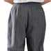Vintage Valerie Stevens WOOL Grey Pinstripe High Rise Preppy Trouser Slacks 6
