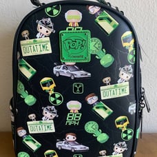 Loungefly Back To The Future Limited Edition Plutonium GITD Mini Backpack Exclus