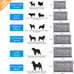Dog Beds Crate Pad for Medium/Large Dogs 36inch