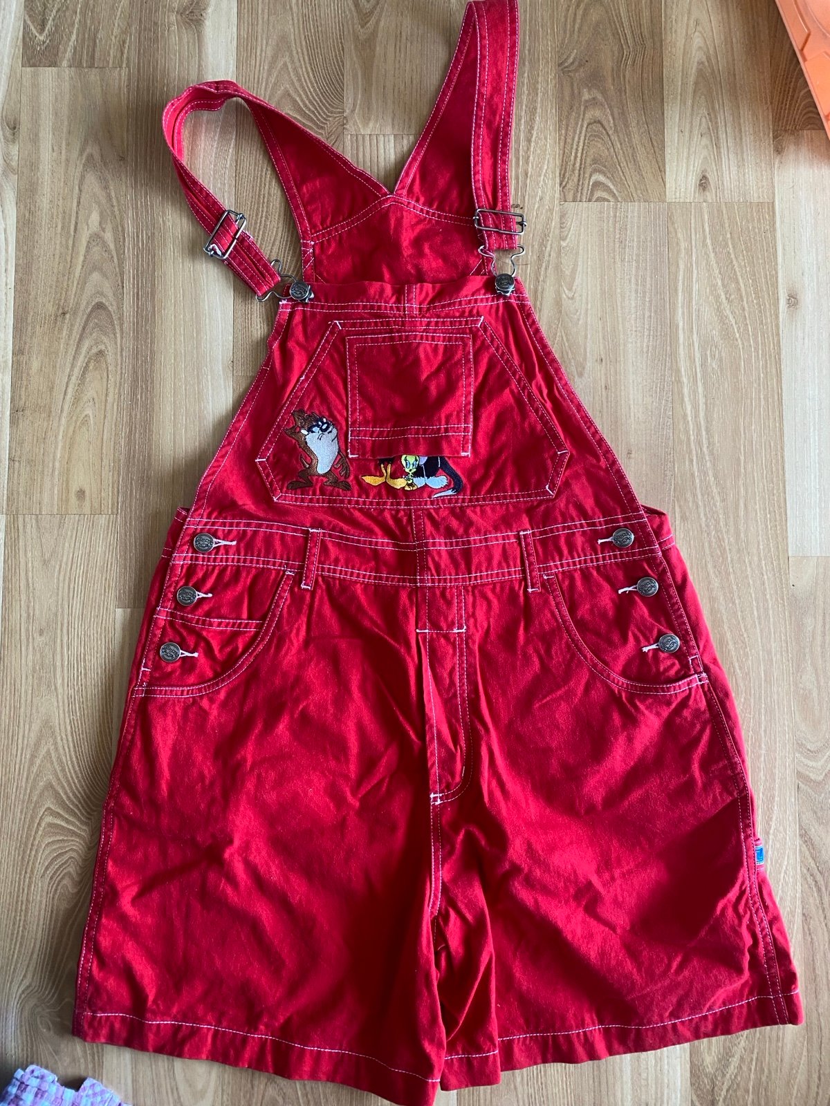 Vintage loony tunes overalls
