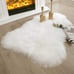 Soft 2 x 3 Feet Sheepskin Fur Rug