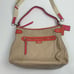 Coach Bag DAISY SPECTATOR LEATHER CONVERTIBLE HOBO F23903 tan Pink coral EUC