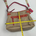 Coach Bag DAISY SPECTATOR LEATHER CONVERTIBLE HOBO F23903 tan Pink coral EUC