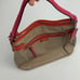 Coach Bag DAISY SPECTATOR LEATHER CONVERTIBLE HOBO F23903 tan Pink coral EUC