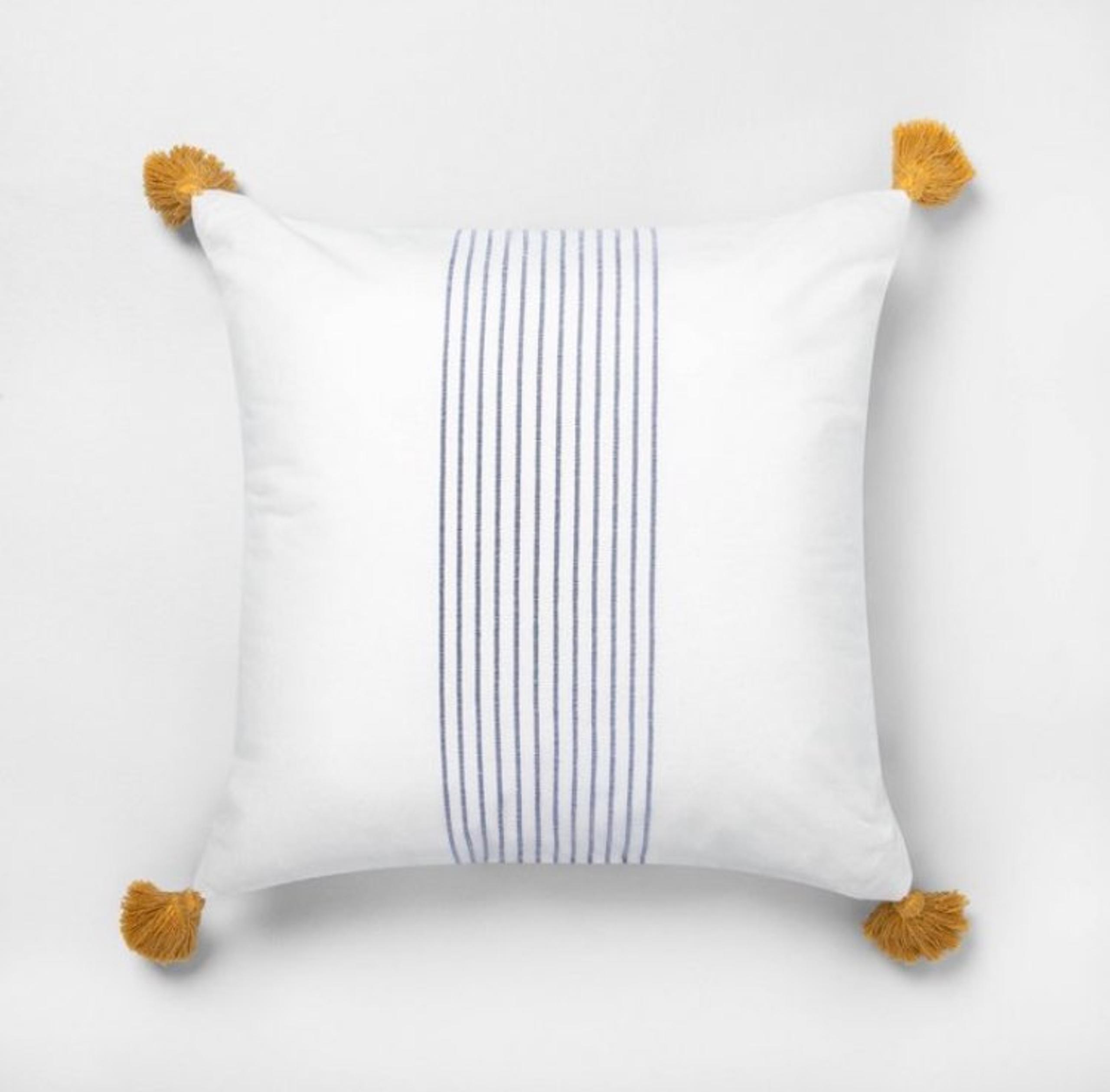 Hearth and Hand Center Stripes Pillow