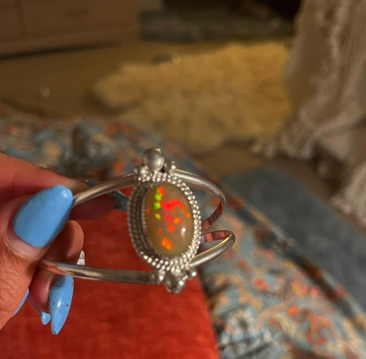 Opal cuff