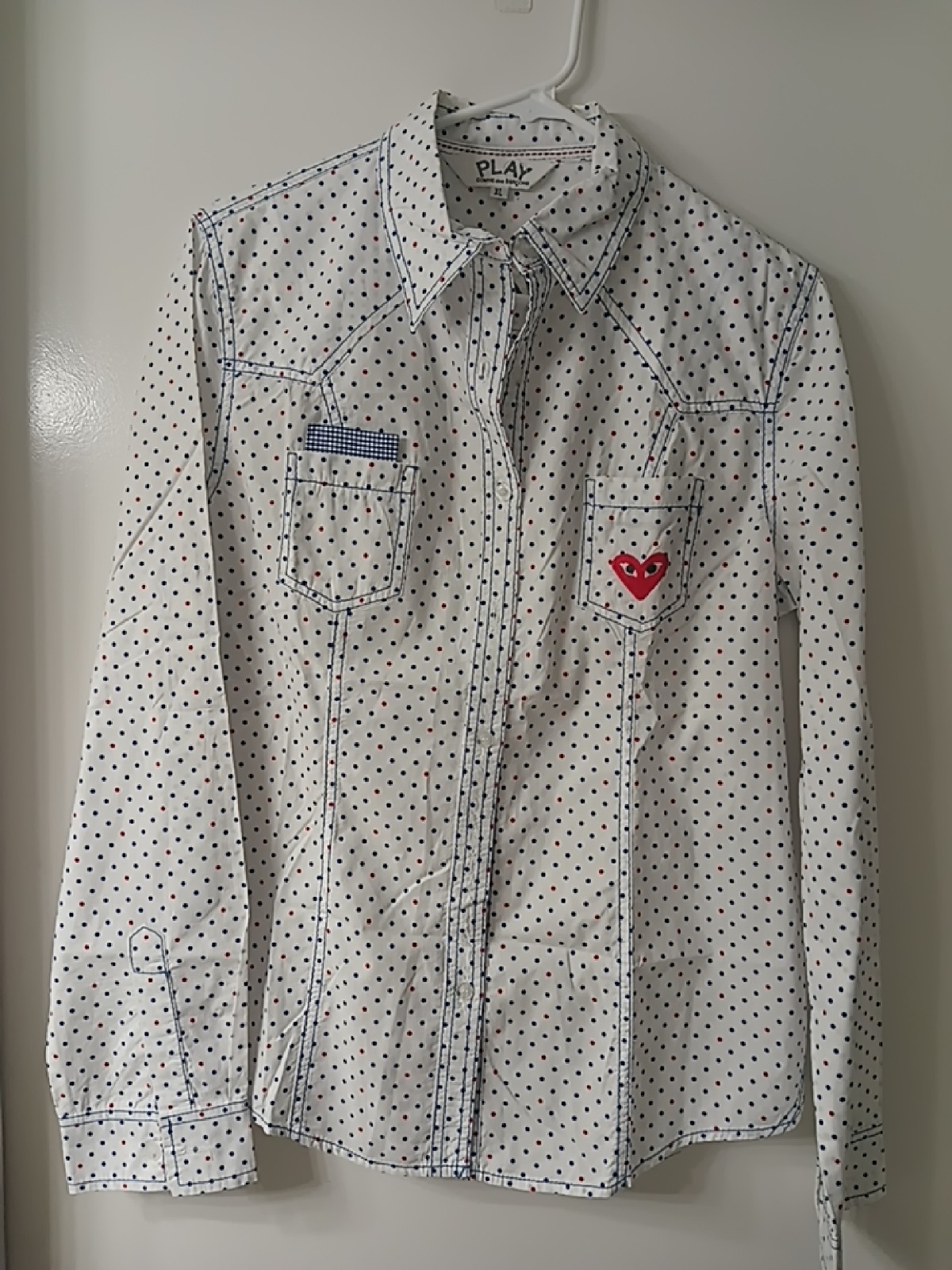 Comme Des Garcons long sleeve button up shirt