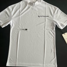 Students Golf Small Calbert Mock Neck Shirt white