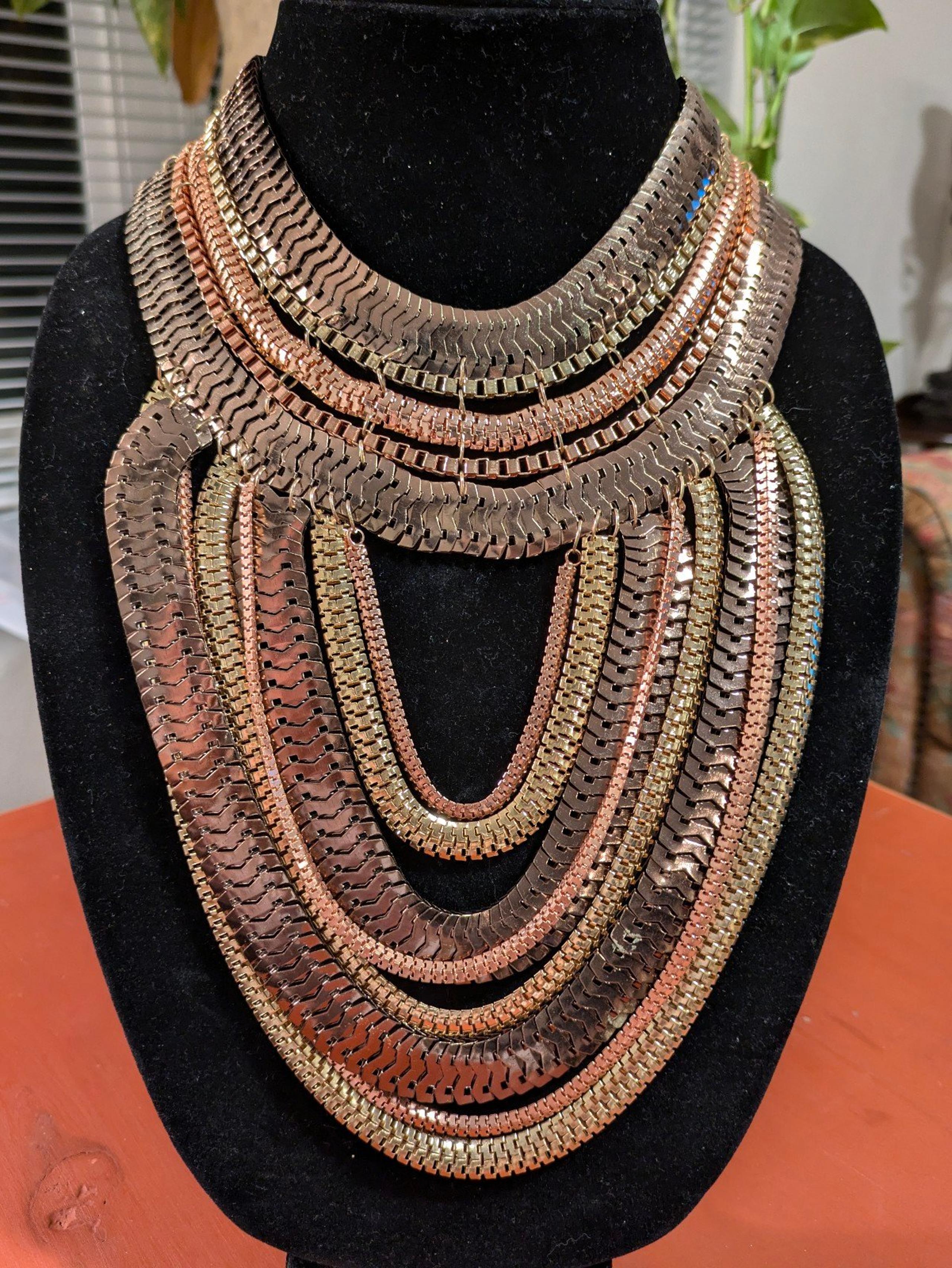 Vintage Statement Collar Necklace