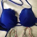 Victoria’s Secret Bikini Tops. Blue Pink