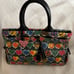 Dooney & Bourke Vintage Colorful Hearts Handbag w/ matching Wristlet