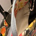 Dooney & Bourke Vintage Colorful Hearts Handbag w/ matching Wristlet