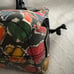 Dooney & Bourke Vintage Colorful Hearts Handbag w/ matching Wristlet