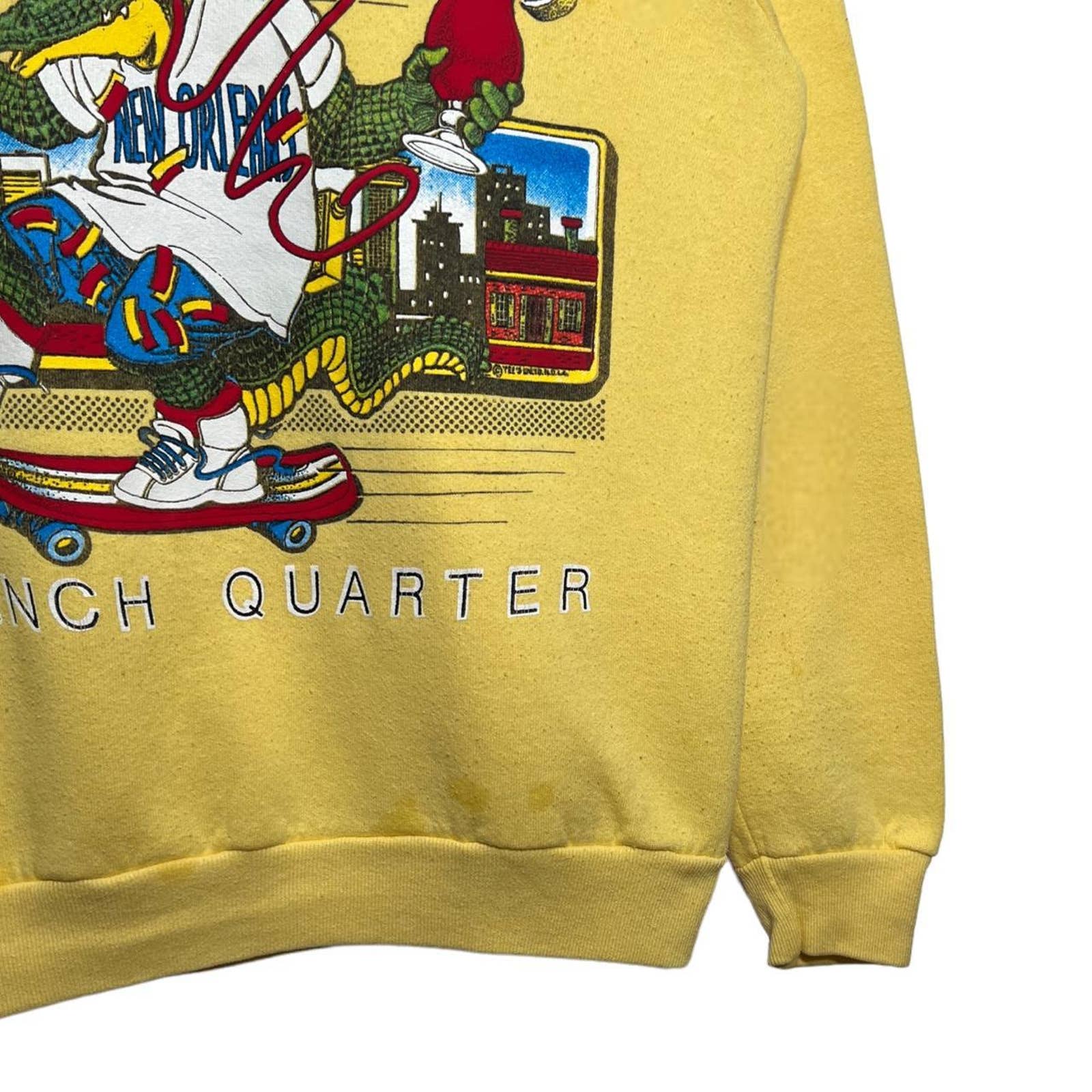 New Orleans French Quarters Party hotsell Time Vintage 90s Sweatshirt