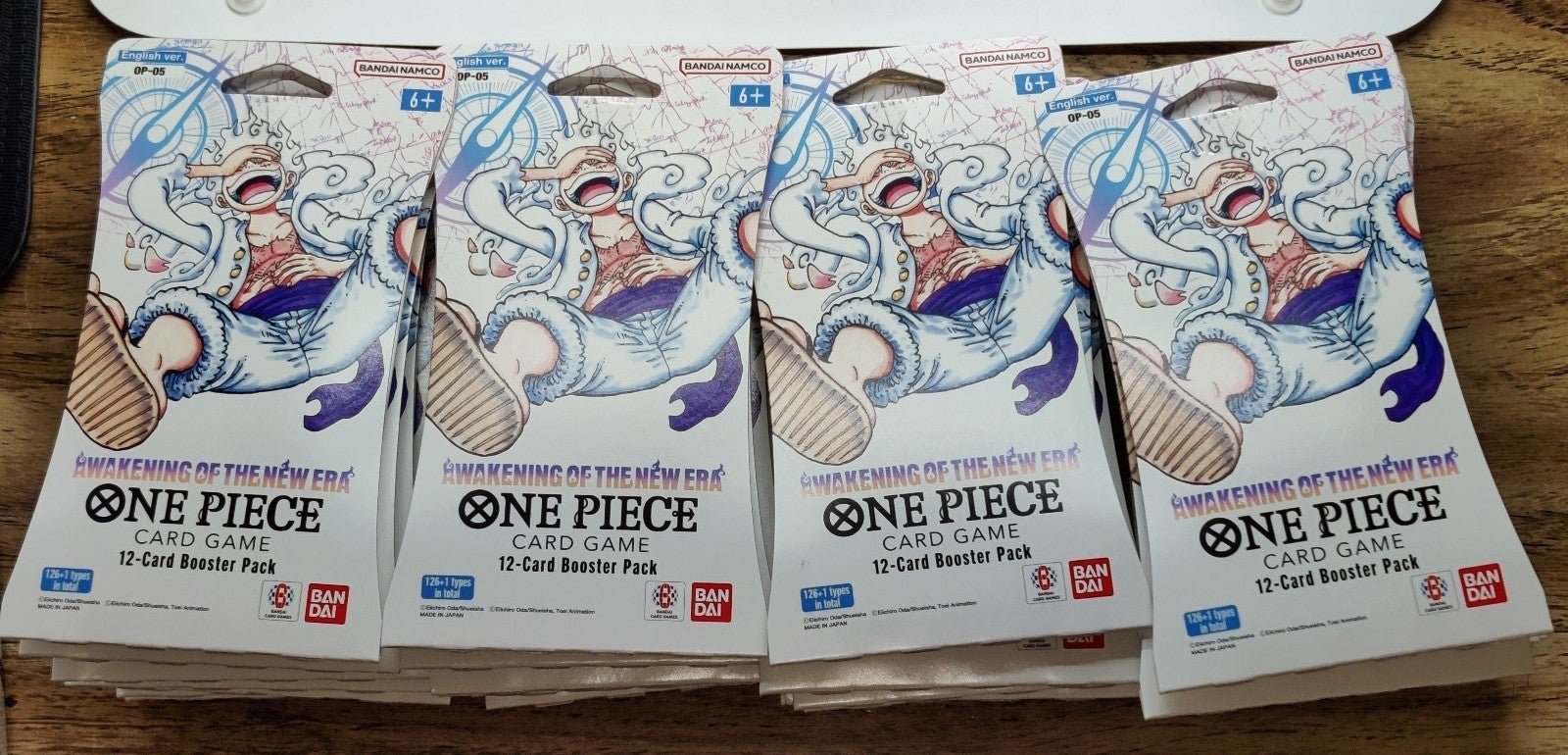 One Piece Awakening of the New Era English Sleeved Booster Packs