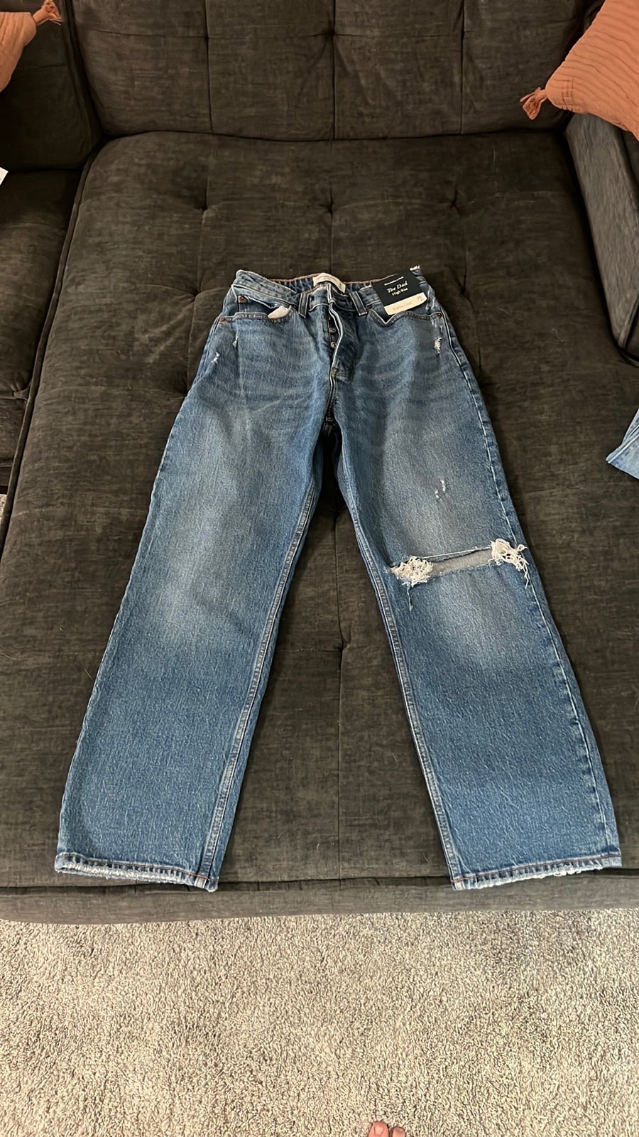 “The Dad” High Rise Abercrombie Jeans