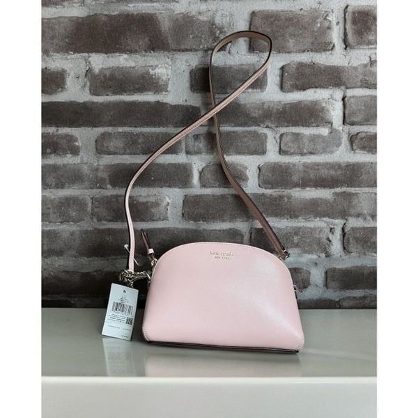 NWT Kate Spade Saffiano Leather Chalk Pink Crossbody Handbag Purse -Retail 249