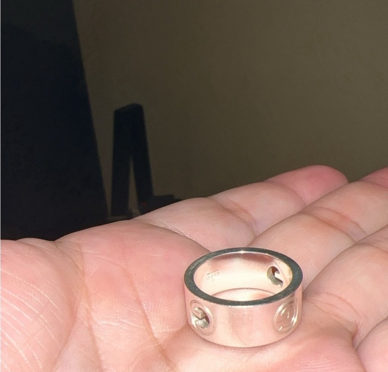 Gucci ring. Sterling silver