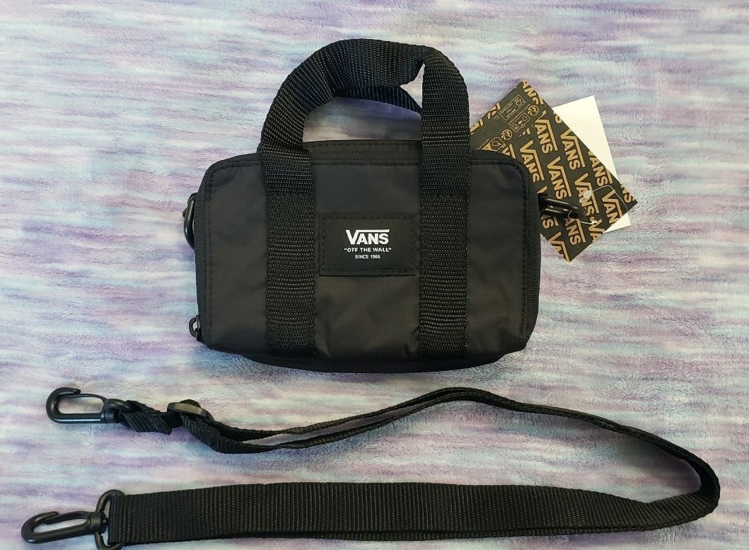 VANS viral block Wallet Crossbody Bag ( BLACK )