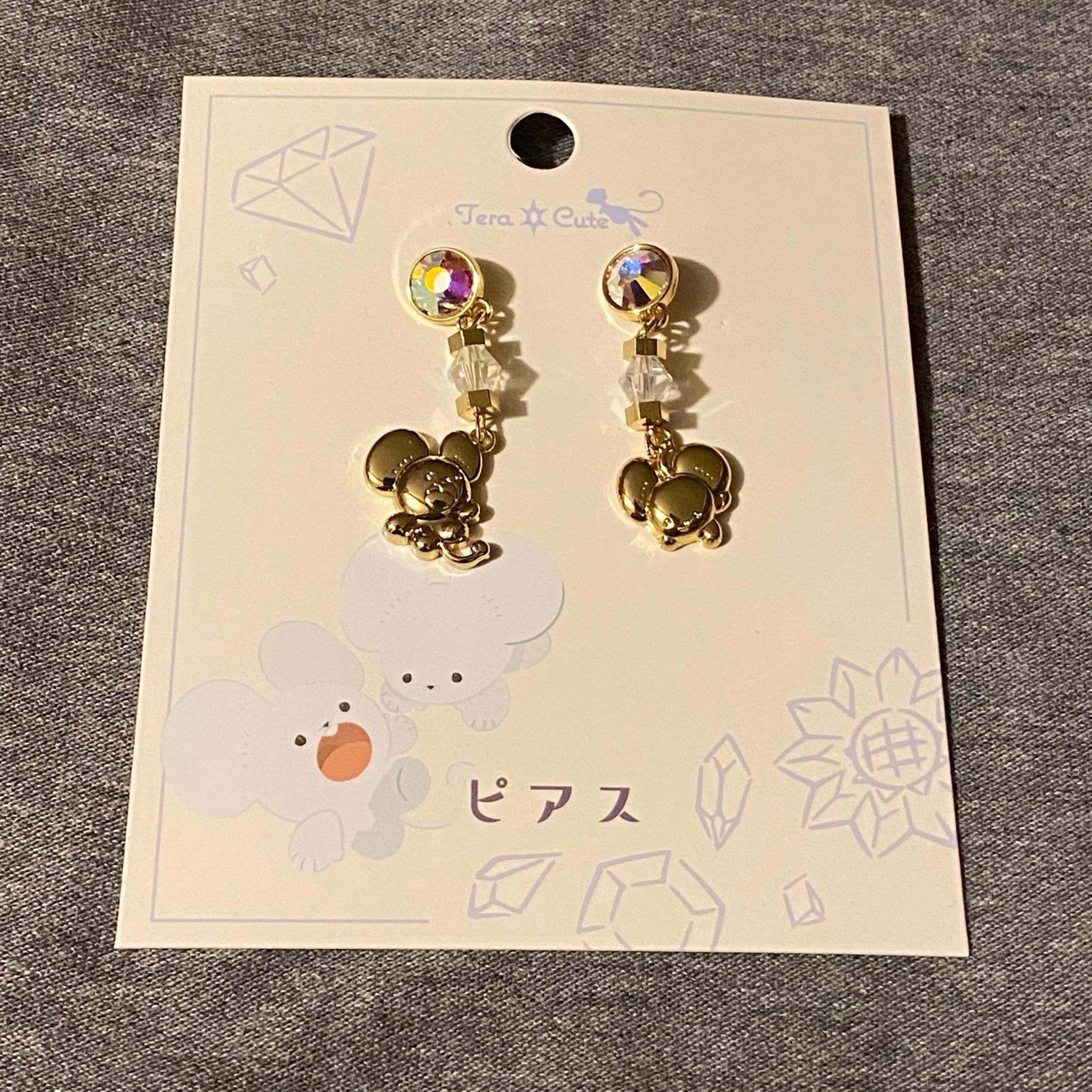 Pokemon Center Japan maushold Earrings