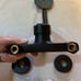 Bathroom Hand Shower Bathtub Hand Spray Faucet Set Black Wall Mount Mixer Tap