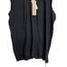 New Mens Rick Owens DRKSHDW Tarp T-shirt Sleeveless in Black