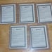 lot of 5- 1987 Magneto ROOKIE CARDS - Marvel Universe I - vintage 80s X-Men comi