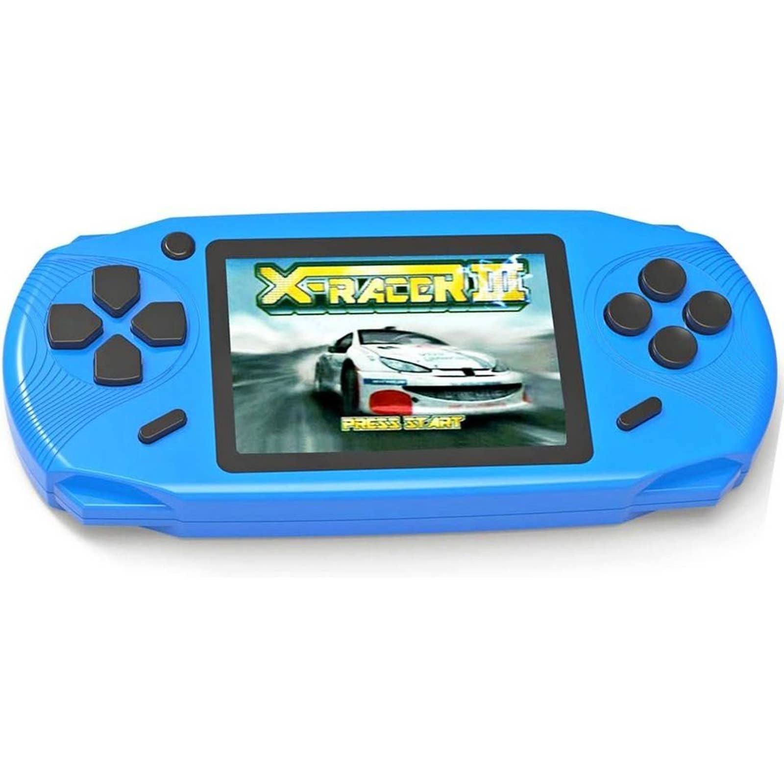 Retro Hand held Games Large Screen Preloaded 100 HD Classic Retro -Blue