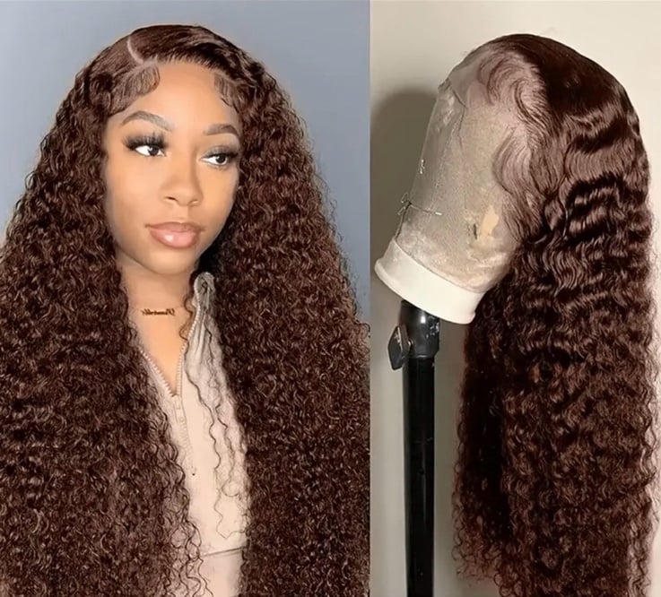 28 Inch human hair wig