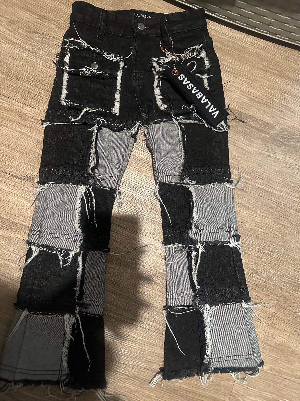 Valabasas Black & Gray Jeans