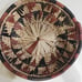Vintage 10 Hand Woven Colorful Geometric Basket