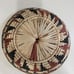 Vintage 10 Hand Woven Colorful Geometric Basket