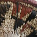 Vintage 10 Hand Woven Colorful Geometric Basket