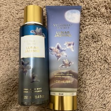 Victoria's Secret Lunar Jasmine Ramadan Fragrance Mist and lotion