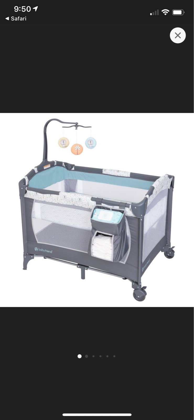 Baby Trend Ez Rest Crib