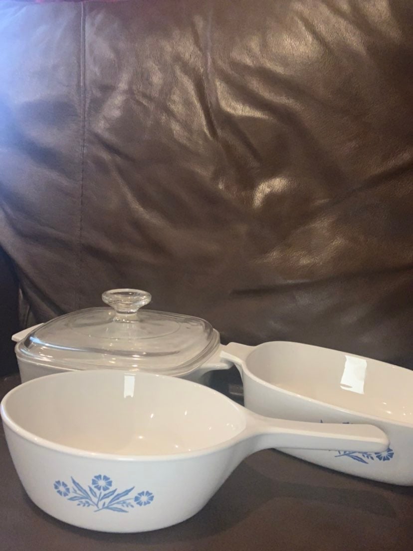 Corningware serving pieces