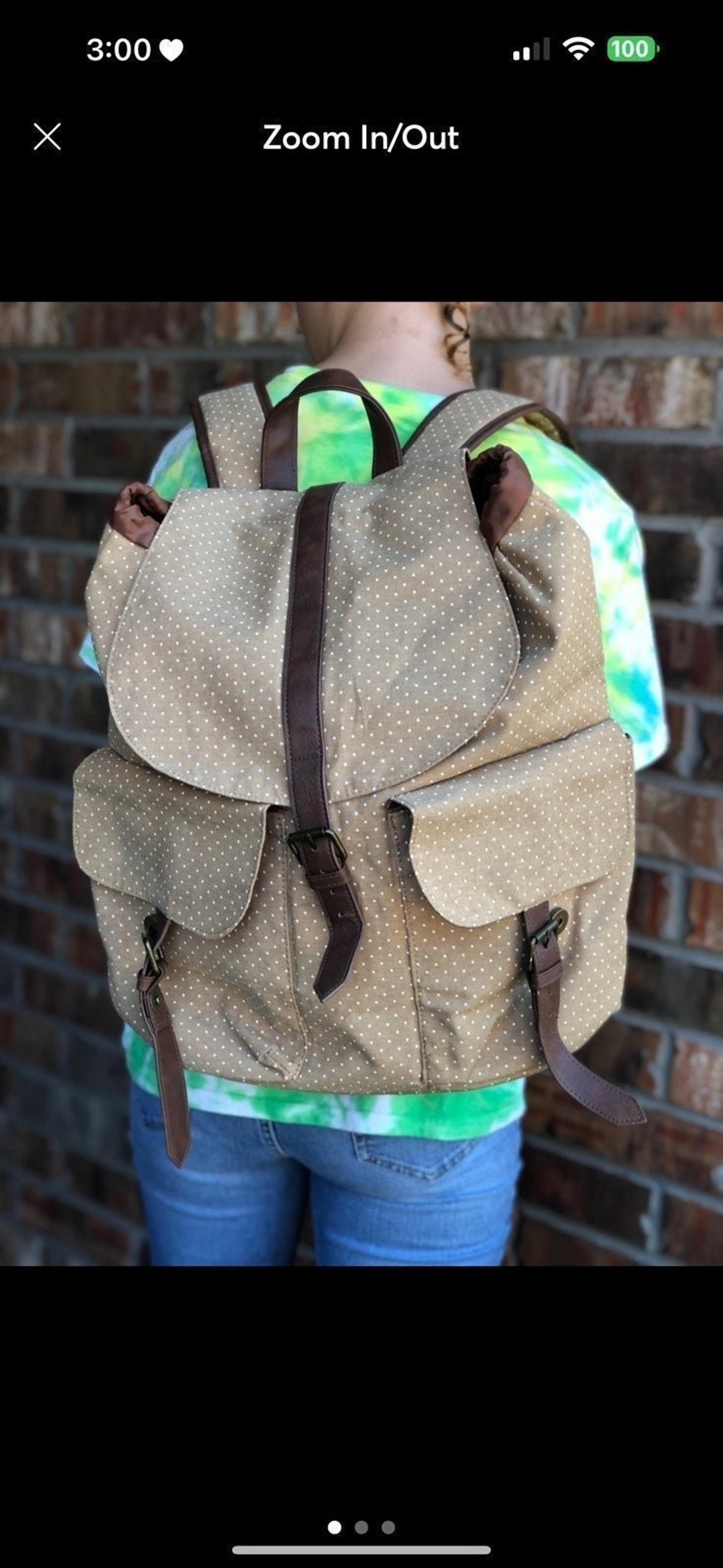 Mossimo Supply Co NWOT Large Backpack Purse Bag