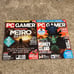 Pc gamer magazine lot of 7 (cyber punk 2077, half-life 2)