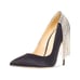 Cult of Coquette Bianca Black Vegan Satin Pumps