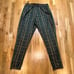 Adidas Men’s Tiro Tartan Pants Zip Leg Pockets Green Plaid Size large. NWOT